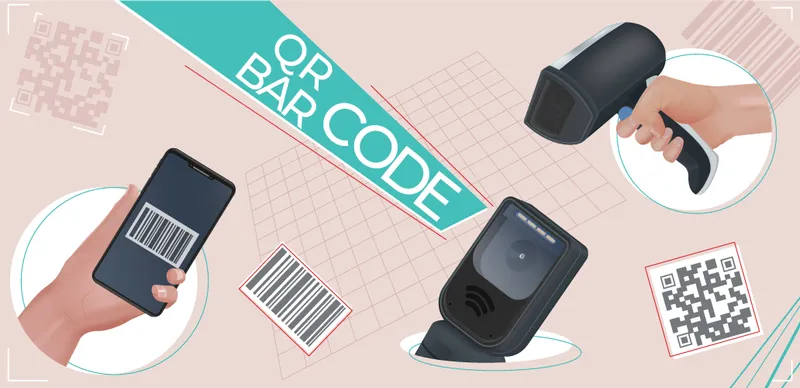 Barcode system for warehouse
