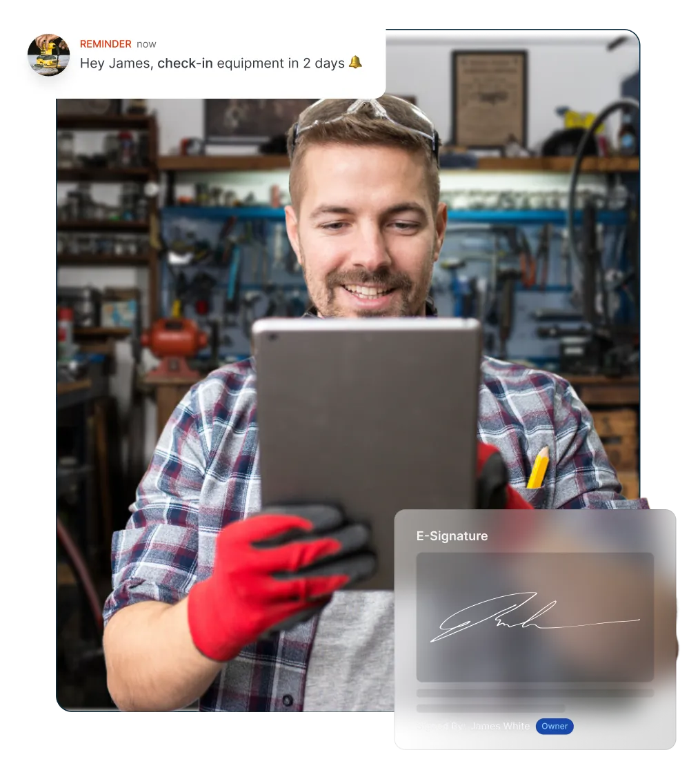 Effortlessly Manage Your Equipment