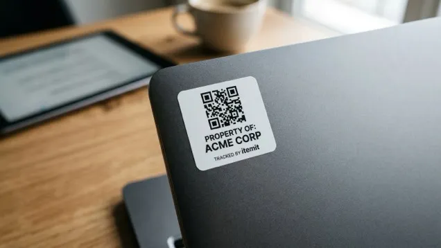 qr code asset tags