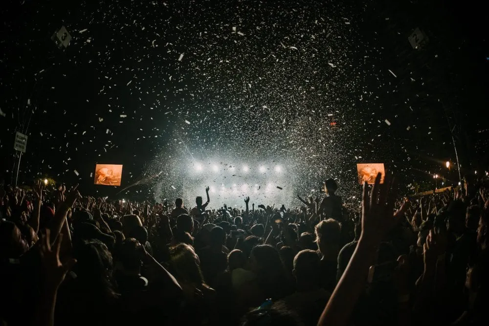 Asset monitoring and maintenance at music festivals