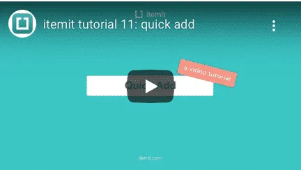 quick add with asset tracking and management