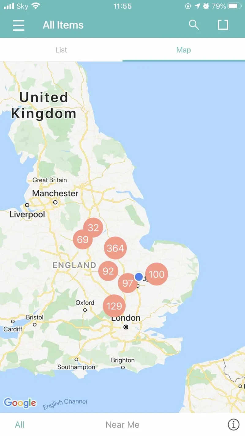 construction equipment maintenance software map