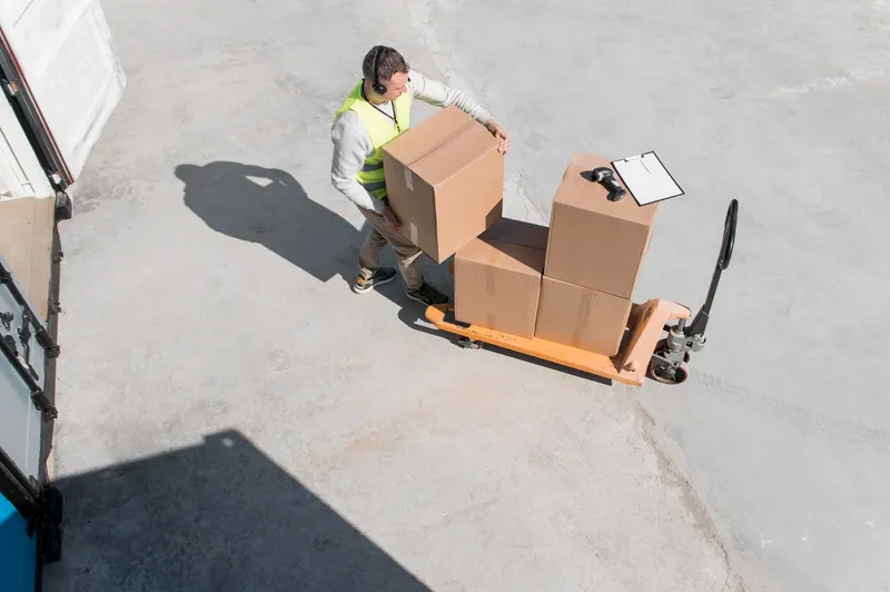 RFID fixed readers monitoring asset movement.