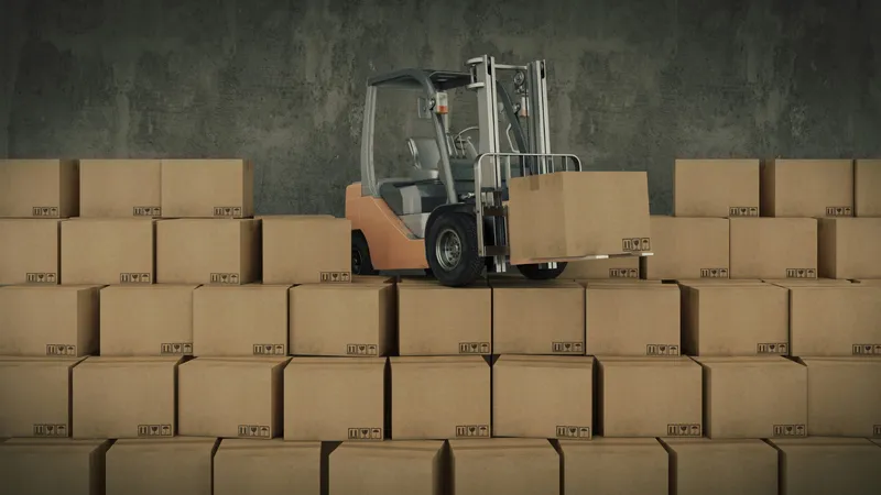 Images illustrating a stockout situation