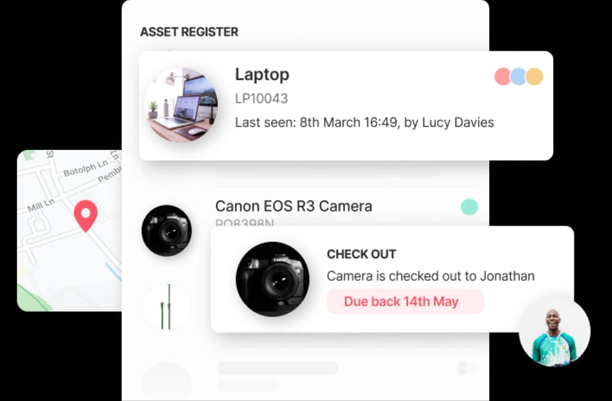 itemit Asset Tracking Dashboard