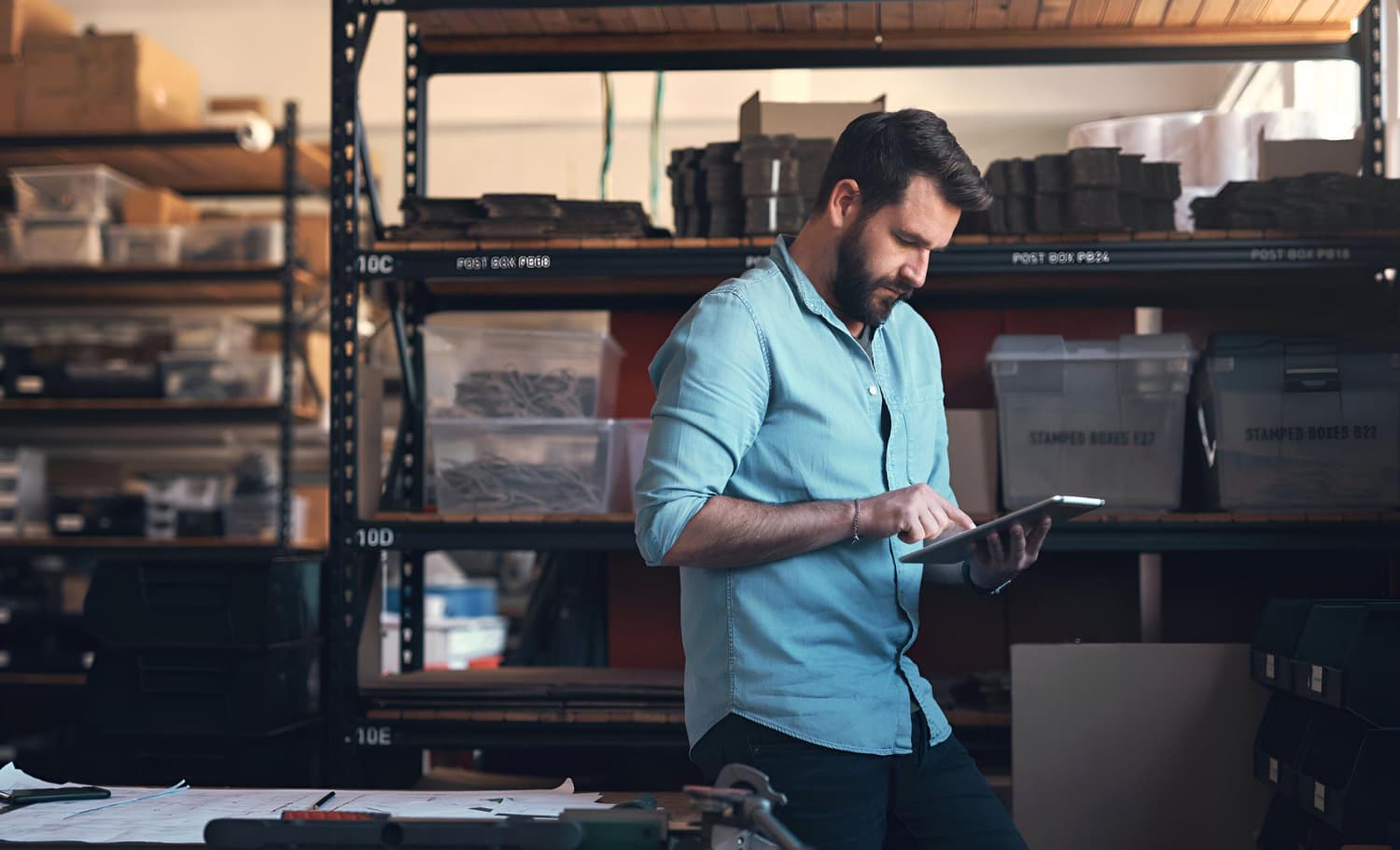 Experience asset visibility