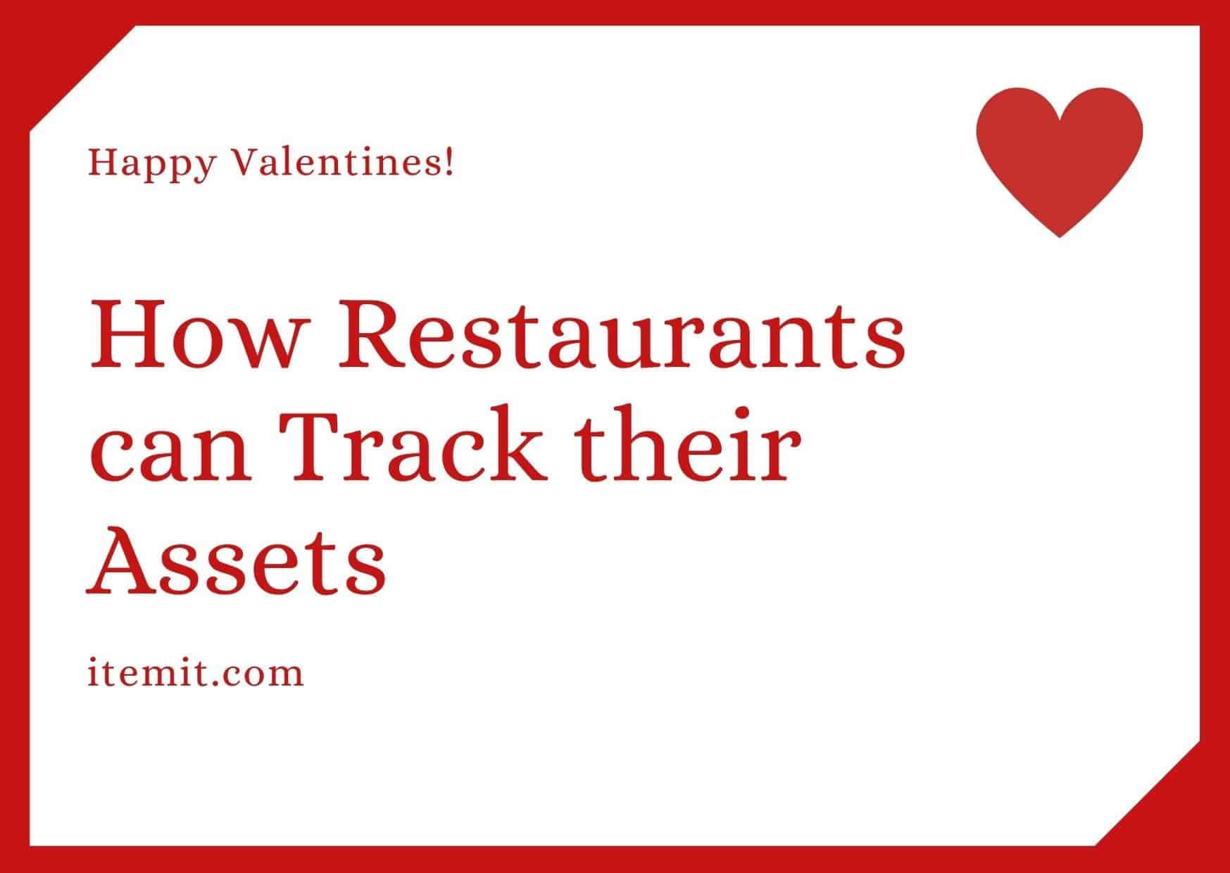 How Restaurants can use Asset Tracking Software