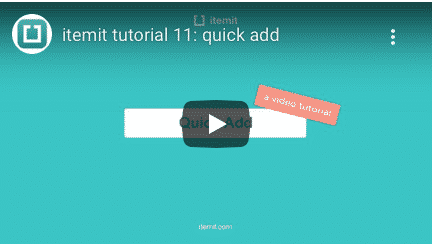 quick add with asset tracking and management
