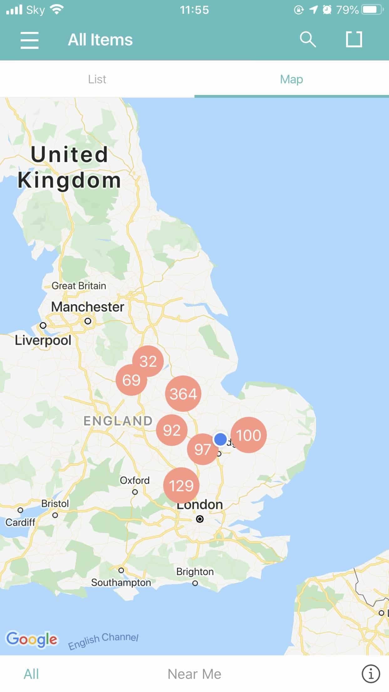 construction equipment maintenance software map