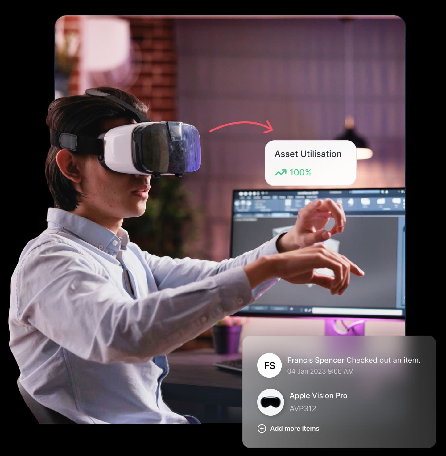 Quick and Seamless Equipment Check Outs.