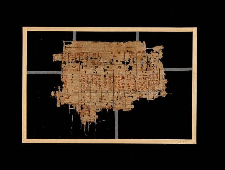 ancient egyptian inventory list