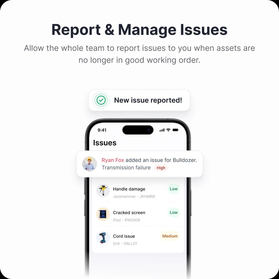 Report & Manage Issues