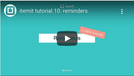 Using Reminders for Equipment Maintenance Tracking