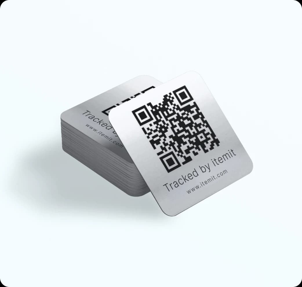 itemit Anodised Aluminum QR Tags_2x
