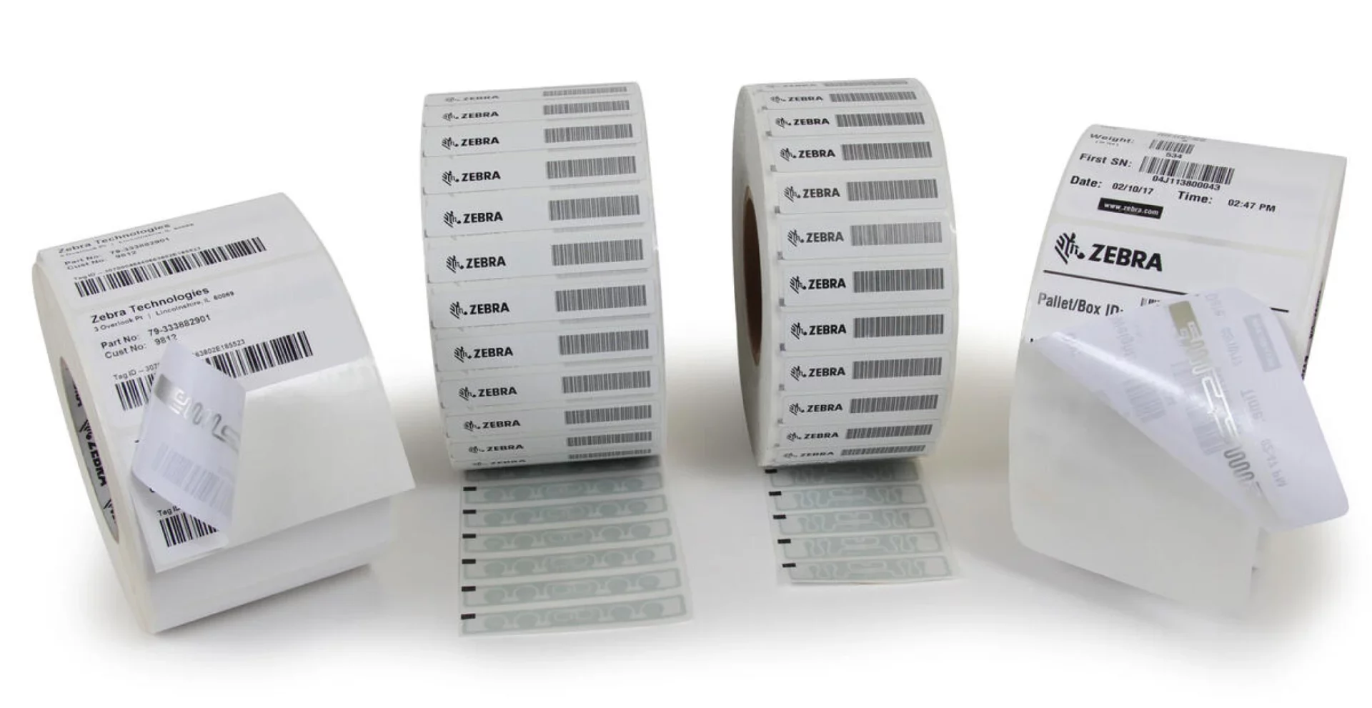 Wireless RFID tracking tags used for real-time item recording