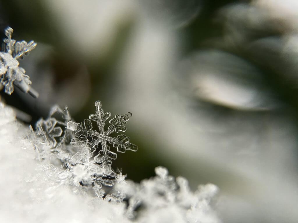 QR code snowflake QR code snowflake