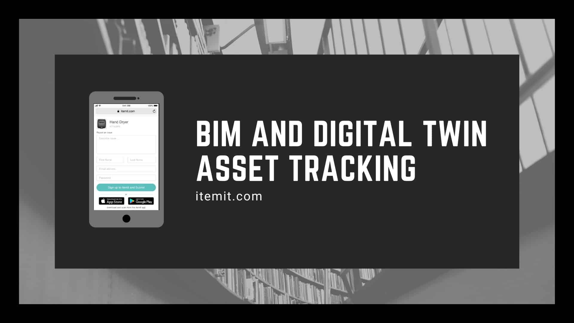 BIM and digital twin asset tracking