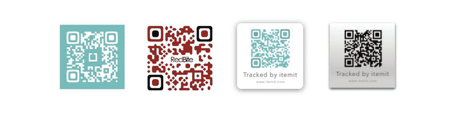 QR code asset tags