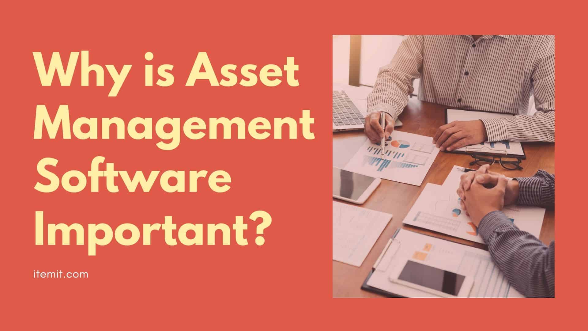 why is asset management software important?