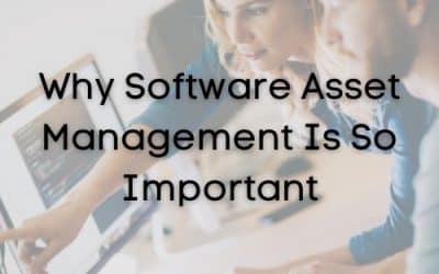 Why Software Asset Management Is So Important