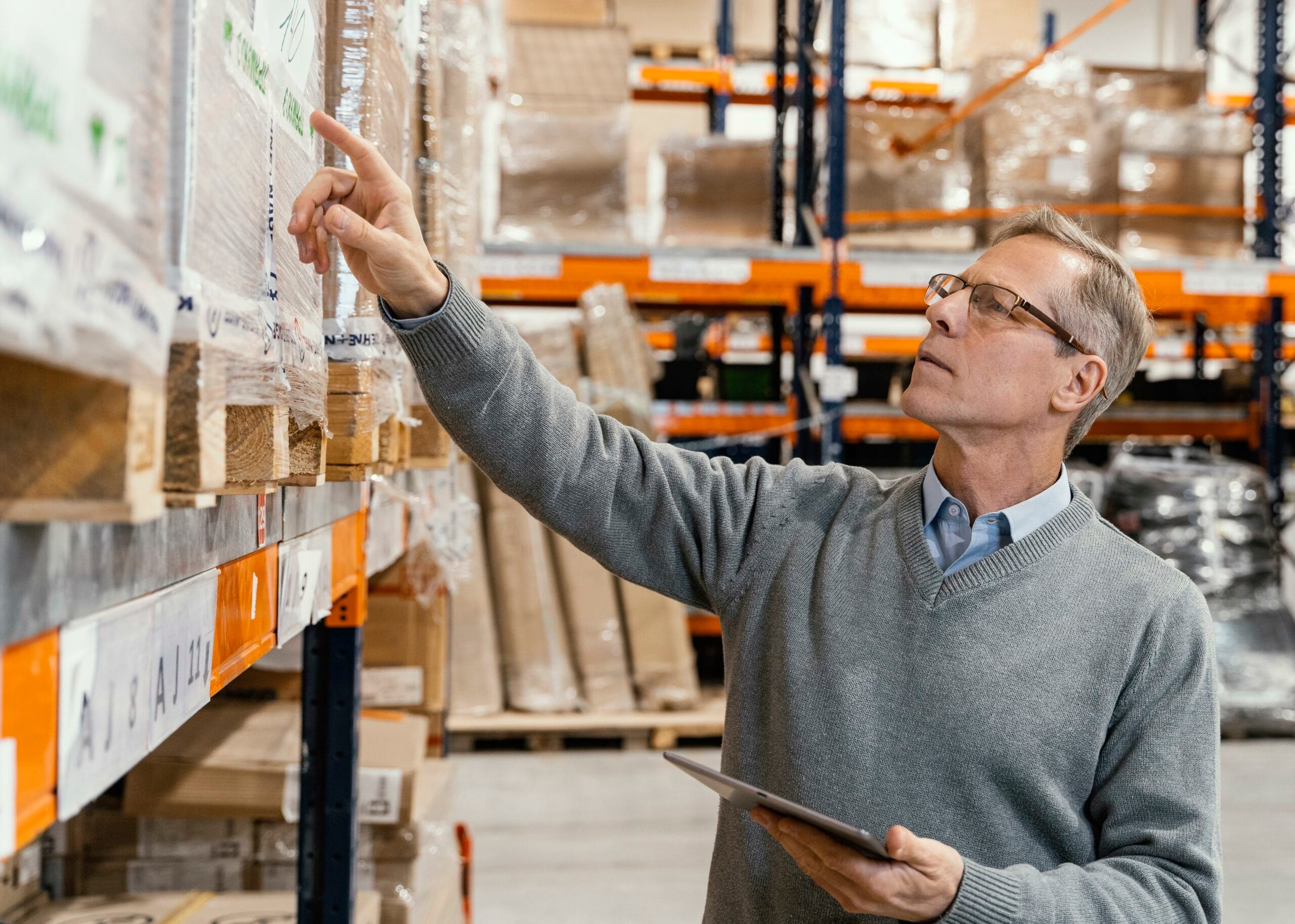 man-warehouse-working What is an Automated Inventory Management System