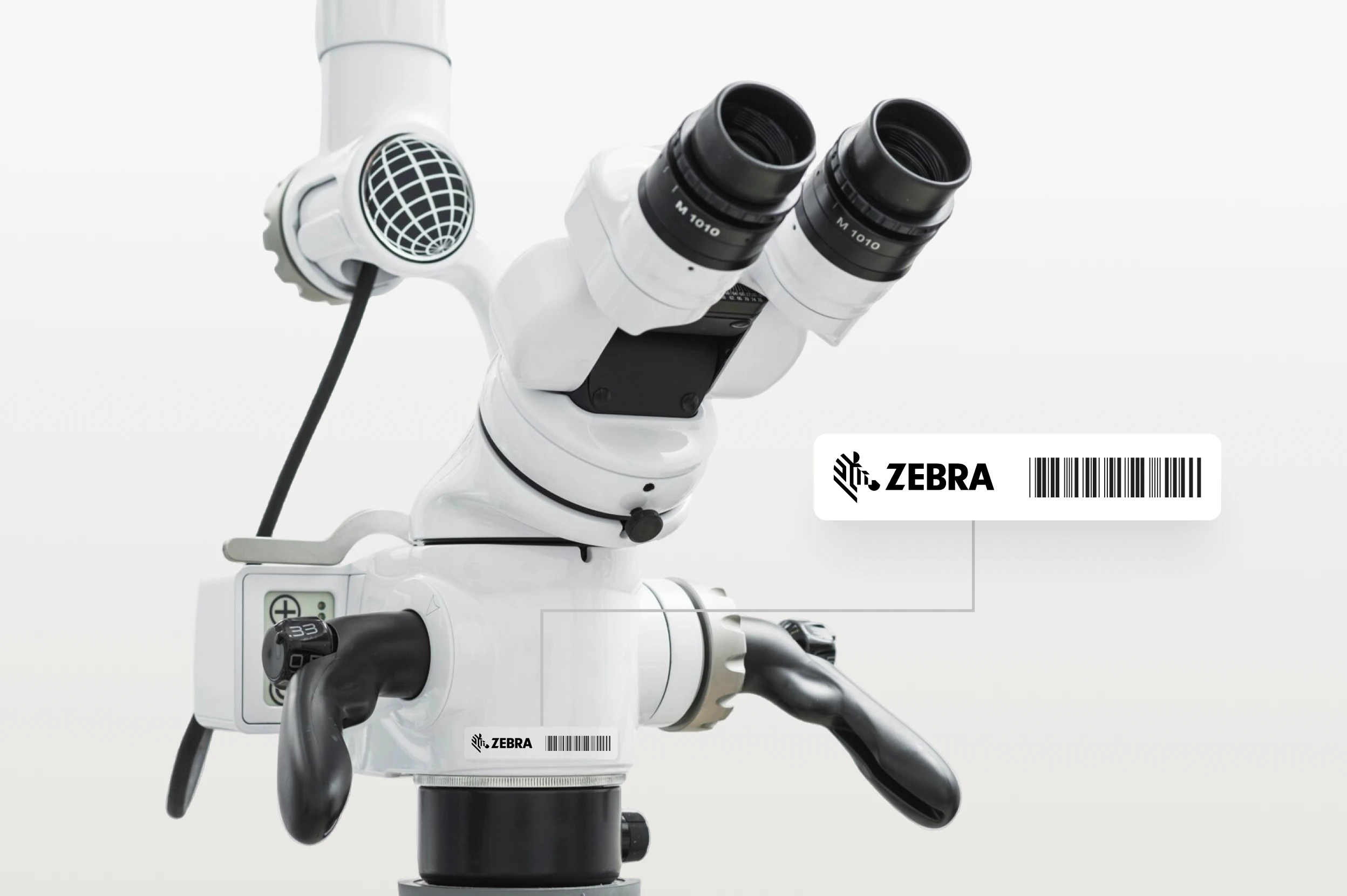Zebra RFID Tag in dentist equipment