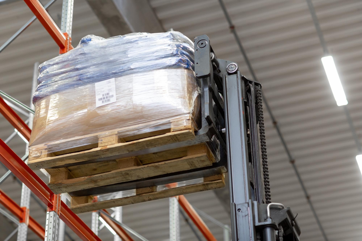 Equipment marked with PUWER guidelines in a warehouse Equipment marked with PUWER guidelines in a warehouse