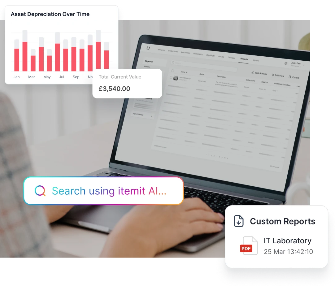 Generate Reports using itemit
