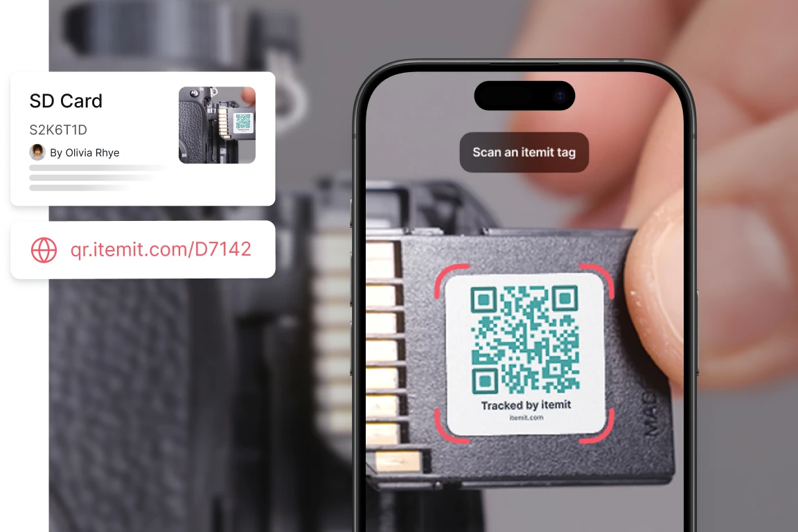 Tag Assets with itemit QR