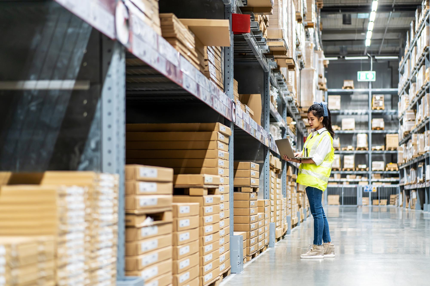 girl in the warehouse