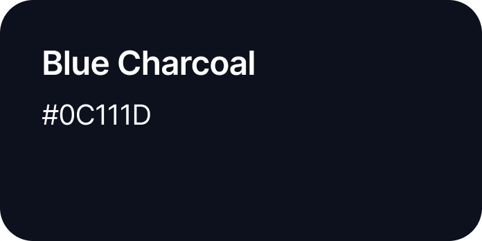 Blue Charcoal Colour