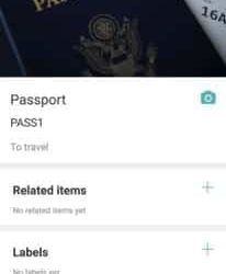 How can I track my passport using itemit?